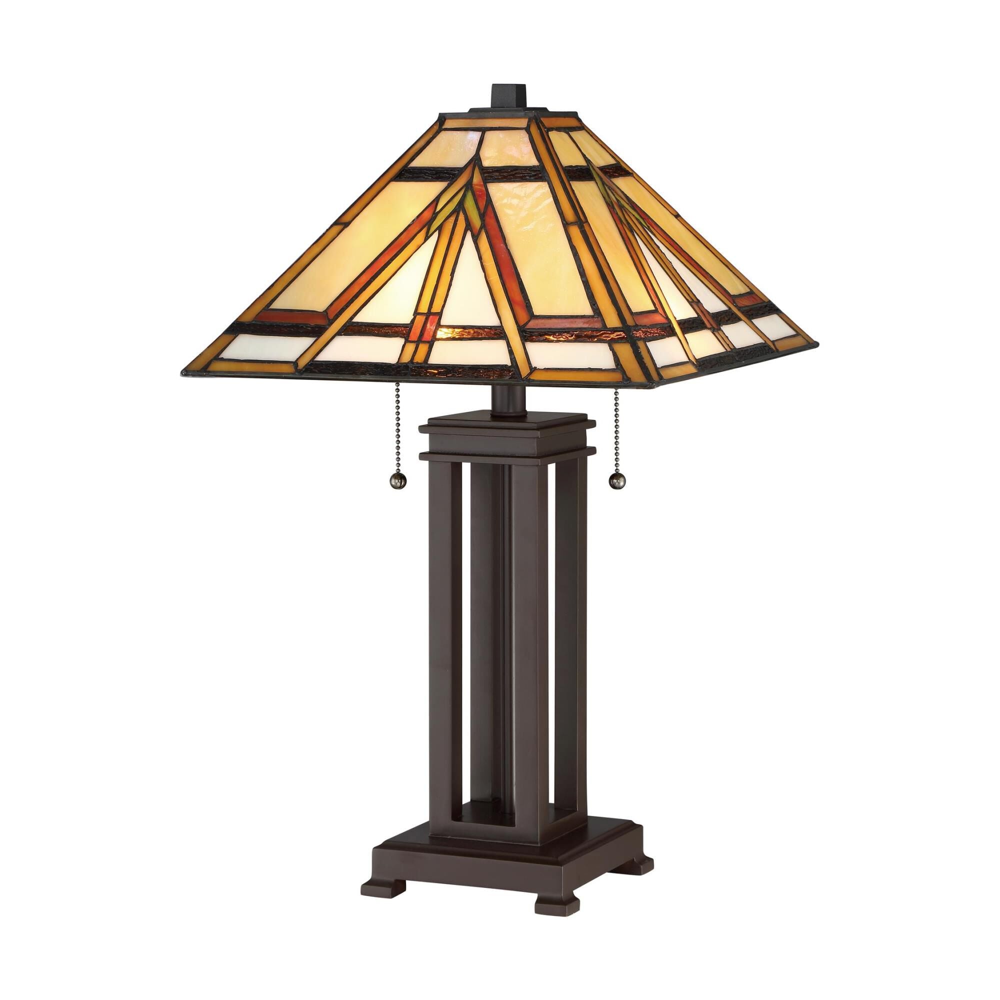 Quoizel Gibbons 22 Inch Desk Lamp Gibbons - TF2095TRS - Craftsman-Mission