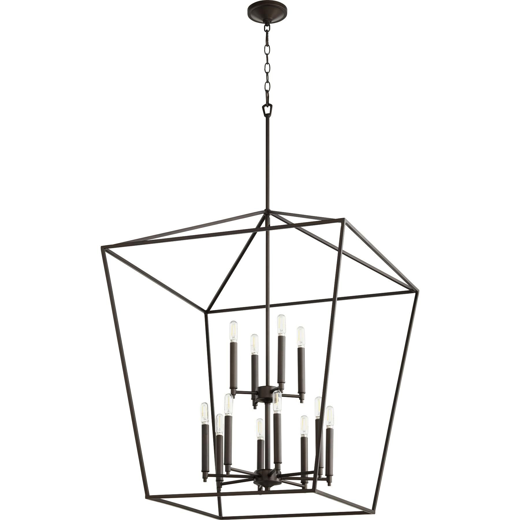 Quorum International Gabriel 29 Inch Cage Pendant Gabriel - 604-12-86 - Transitional