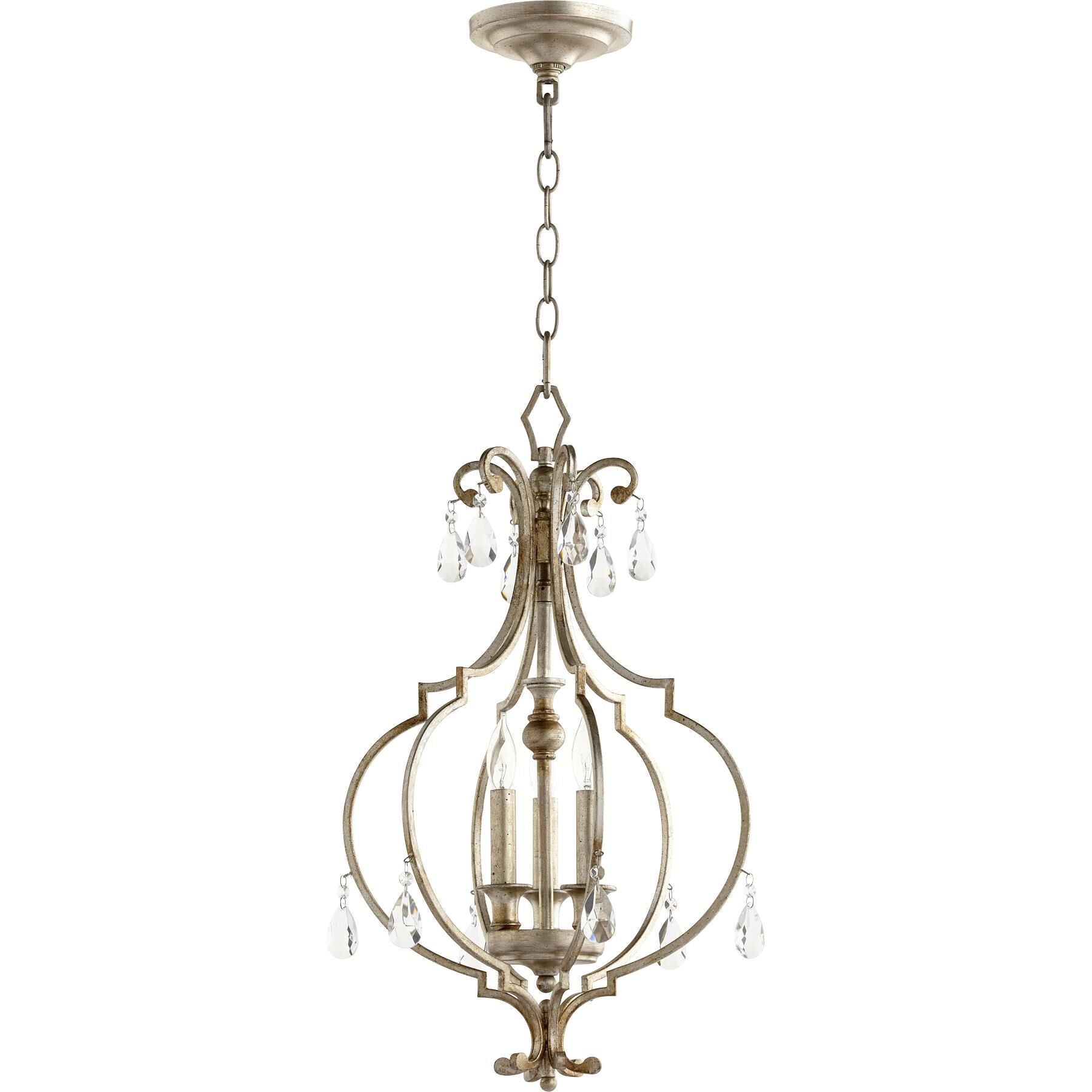 Quorum International Ansley 14 Inch Cage Pendant Ansley - 6714-3-60 - Traditional
