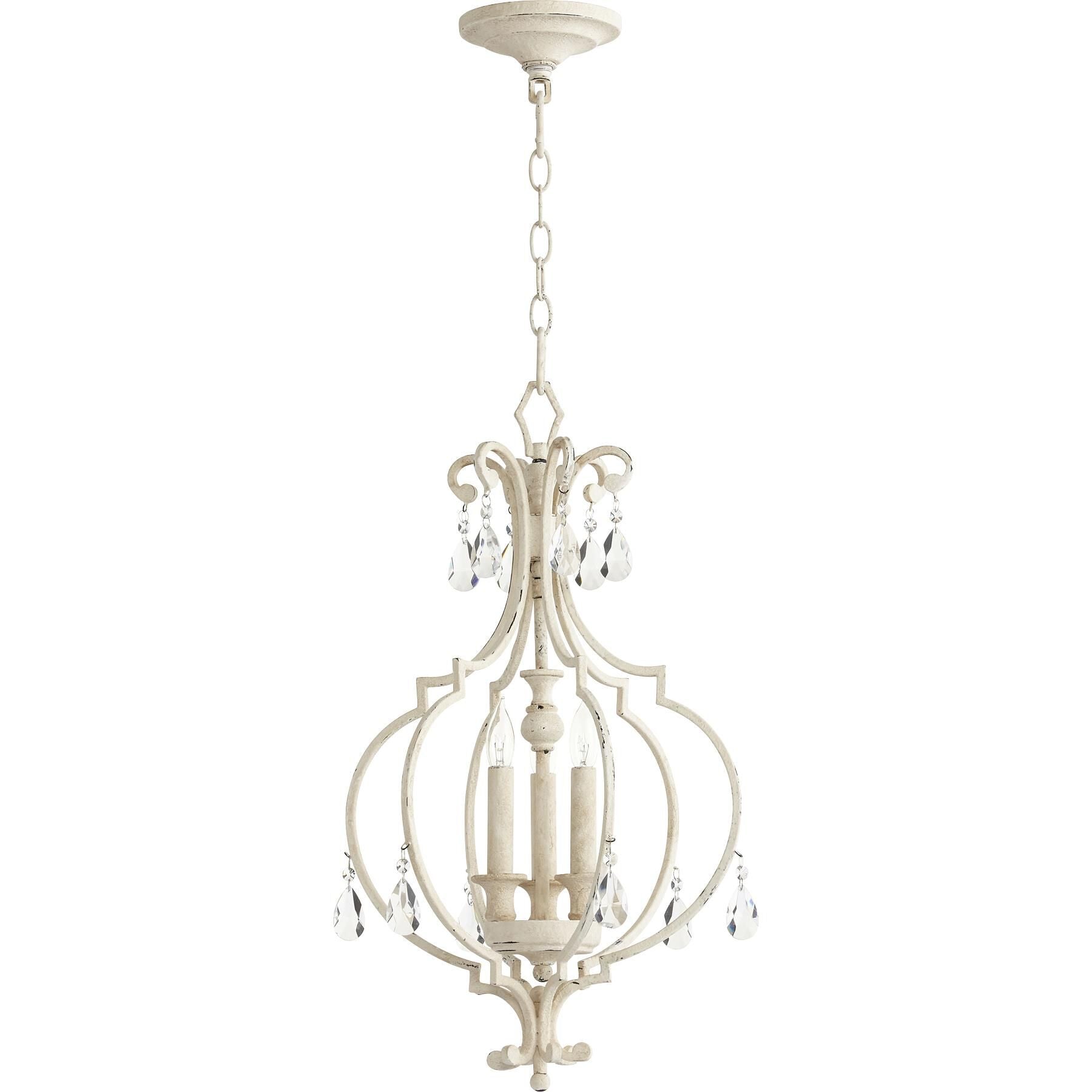 Quorum International Ansley 14 Inch Cage Pendant Ansley - 6714-3-70 - Traditional