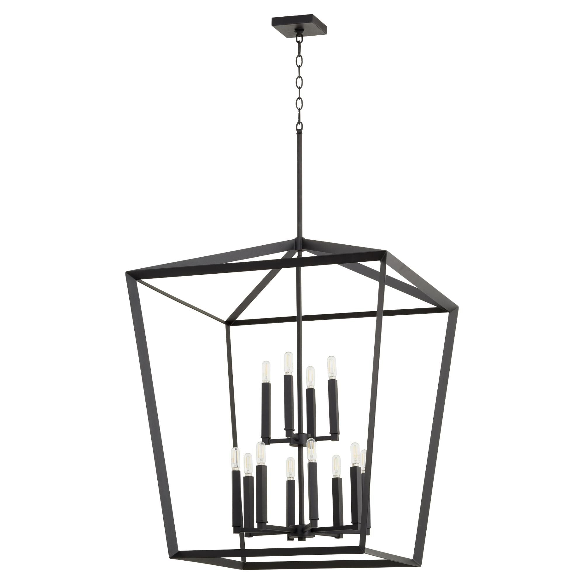 Quorum International Manor 29 Inch Cage Pendant Manor - 6809-12-69 - Transitional