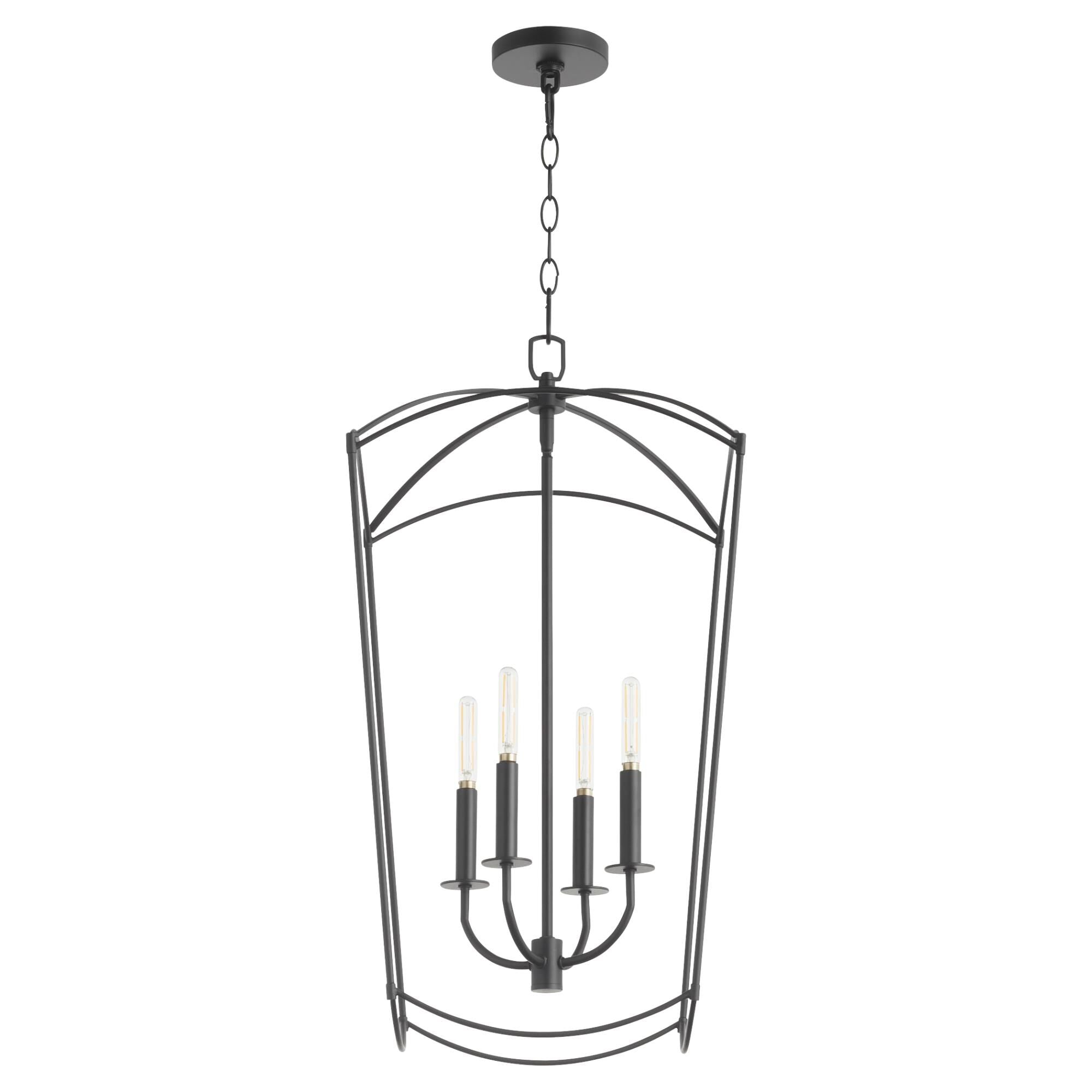 Quorum International Mantle 15 Inch Cage Pendant Mantle - 6812-4-59 - Transitional