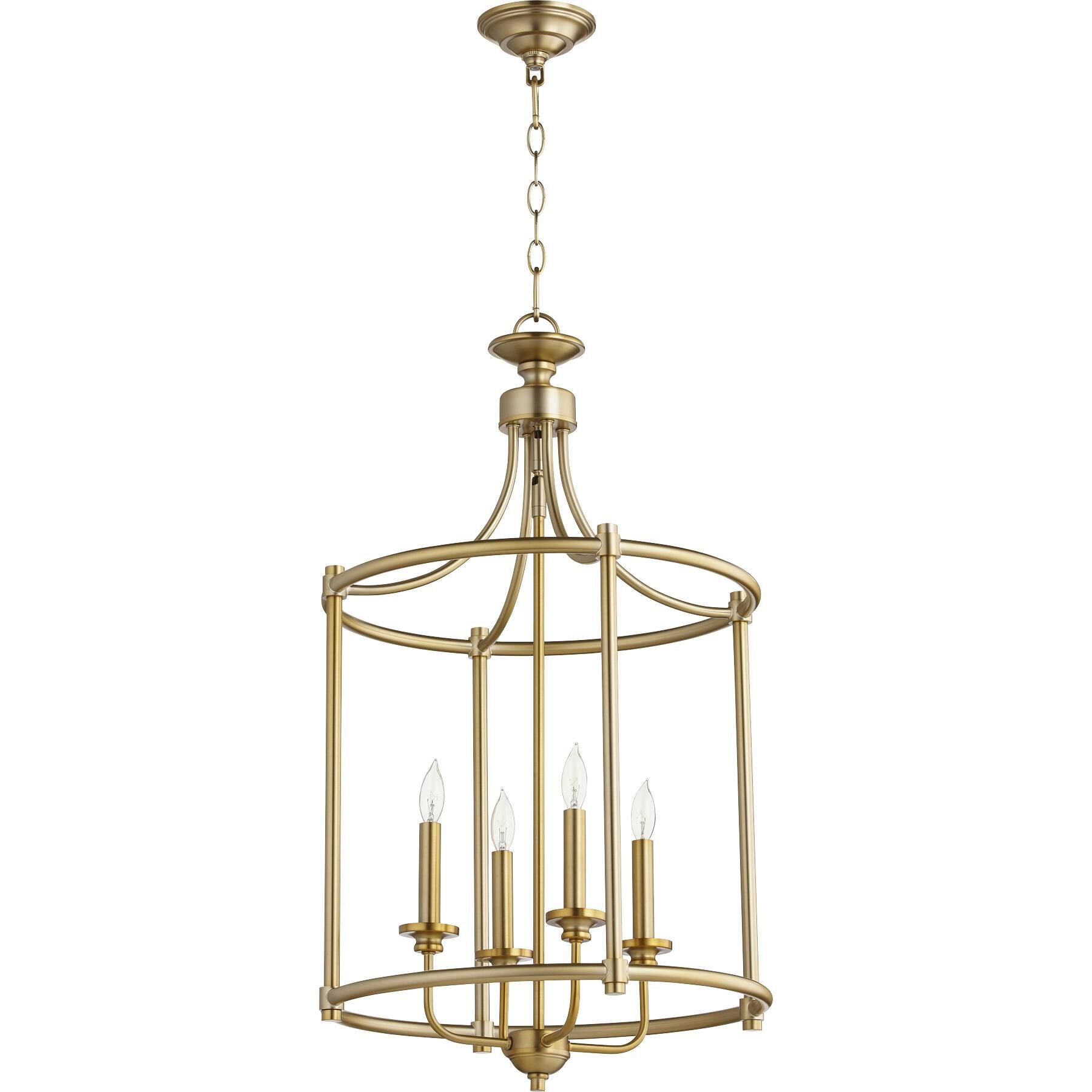 Quorum International Rossington 18 Inch Cage Pendant Rossington - 6822-4-80 - Transitional