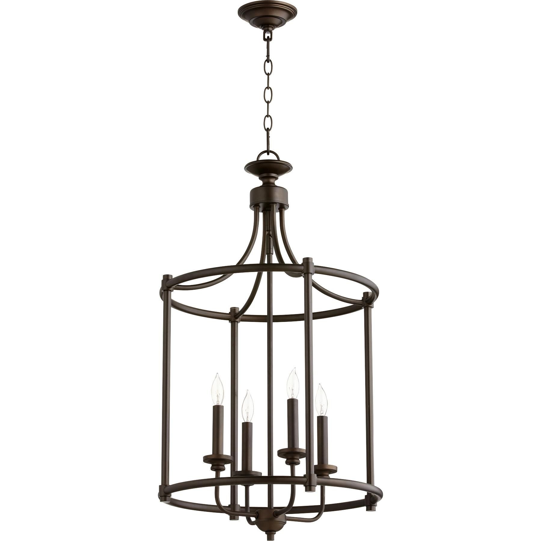 Quorum International Rossington 18 Inch Cage Pendant Rossington - 6822-4-86 - Transitional