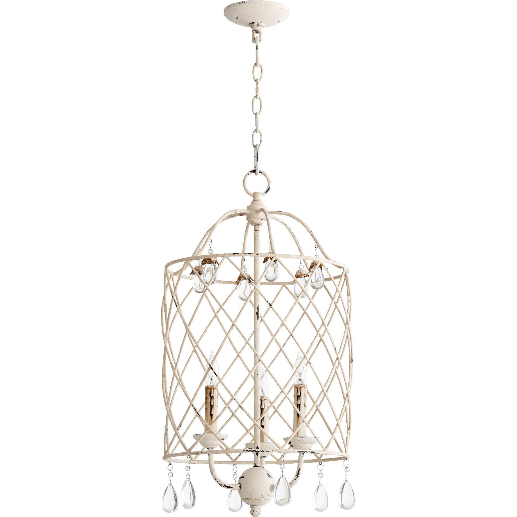Quorum International Venice 13 Inch Cage Pendant Venice - 6944-3-70 - French Country