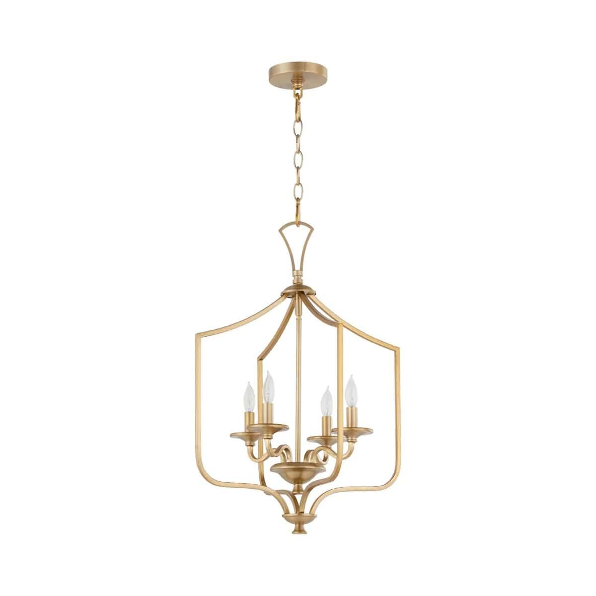 Quorum International Maryse 18 Inch Cage Pendant Maryse - 8021-4-80 - Modern Contemporary