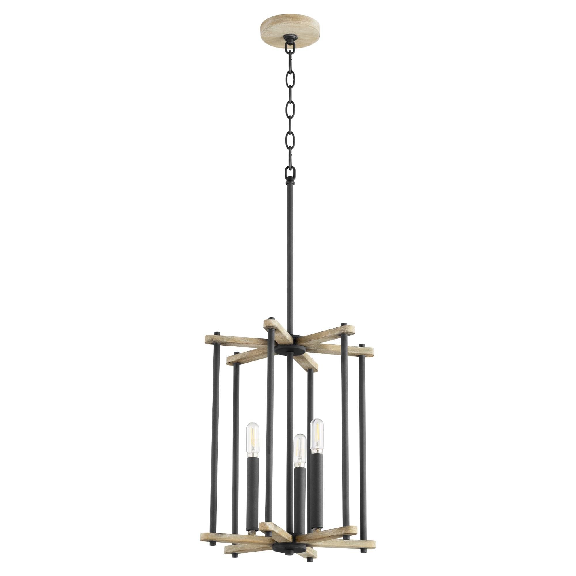 Quorum International Silva 13 Inch Cage Pendant Silva - 8134-3-69 - Farmhouse