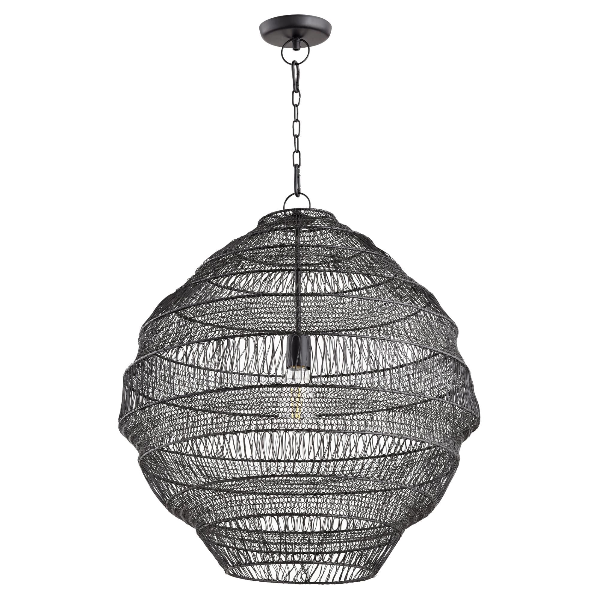 Quorum International Marley 23 Inch Cage Pendant Marley - 832-23-93 - Transitional
