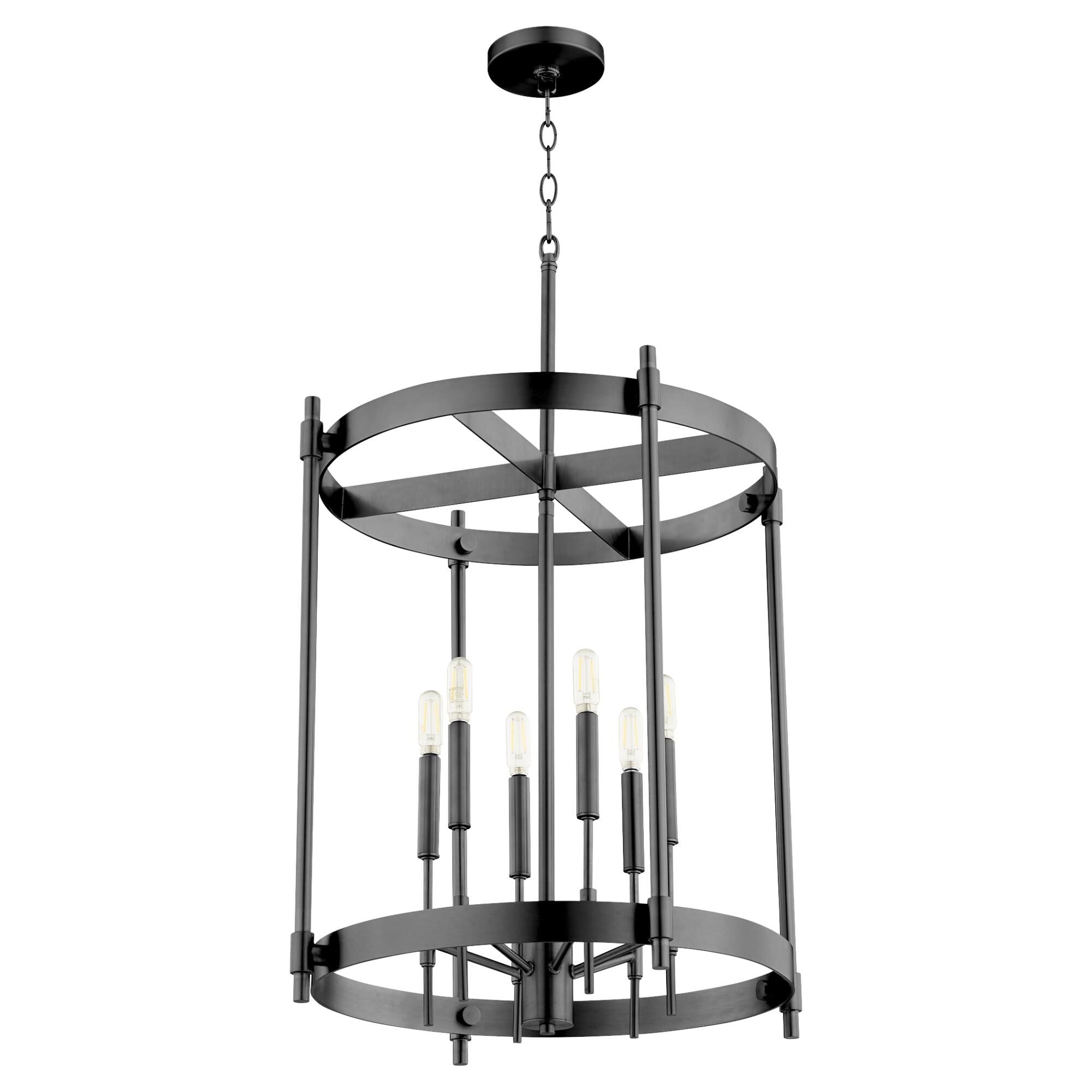 Quorum International Hamilton 24 Inch Cage Pendant Hamilton - 863-6-59 - Transitional