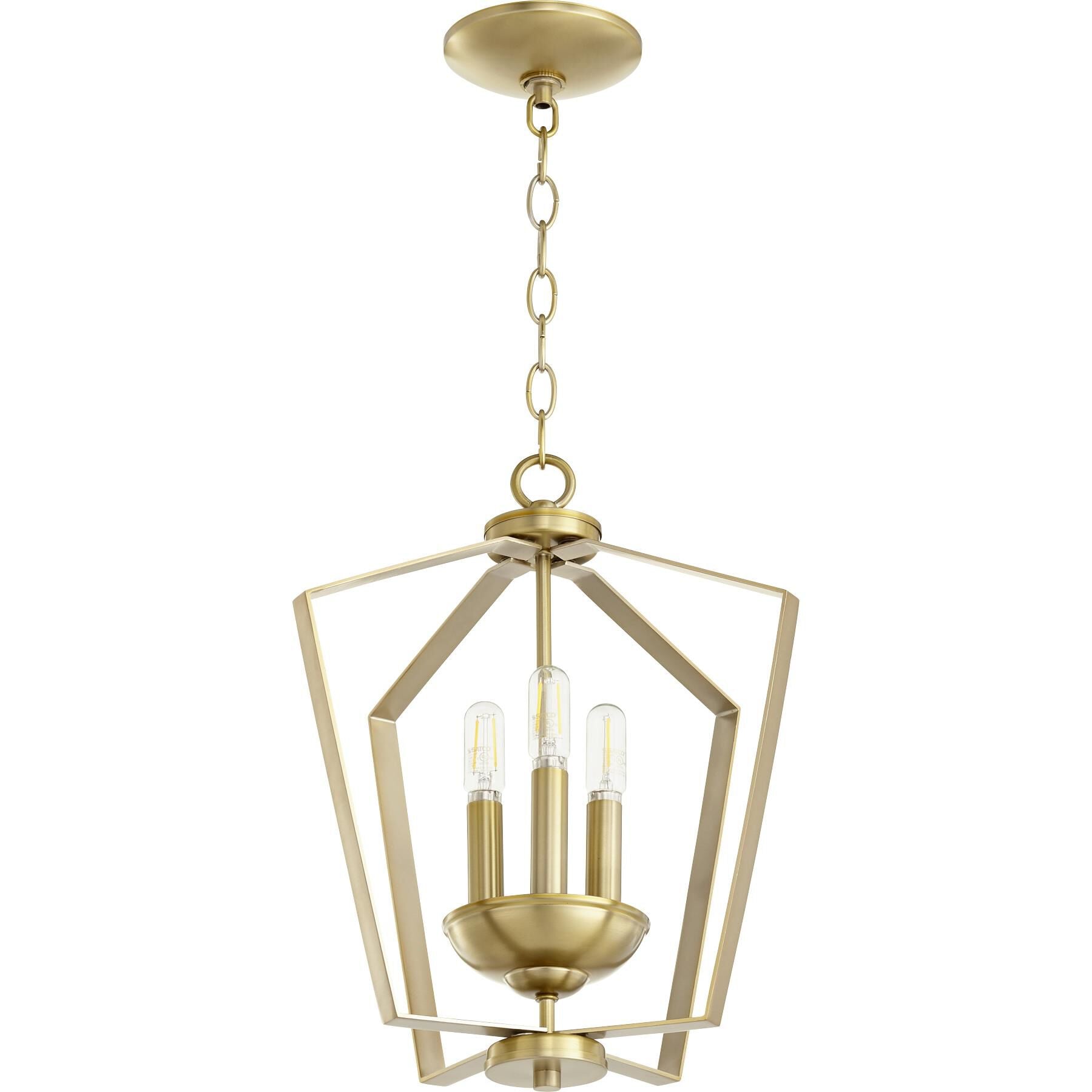 Quorum International 13 Inch Cage Pendant - 894-3-80 - Transitional