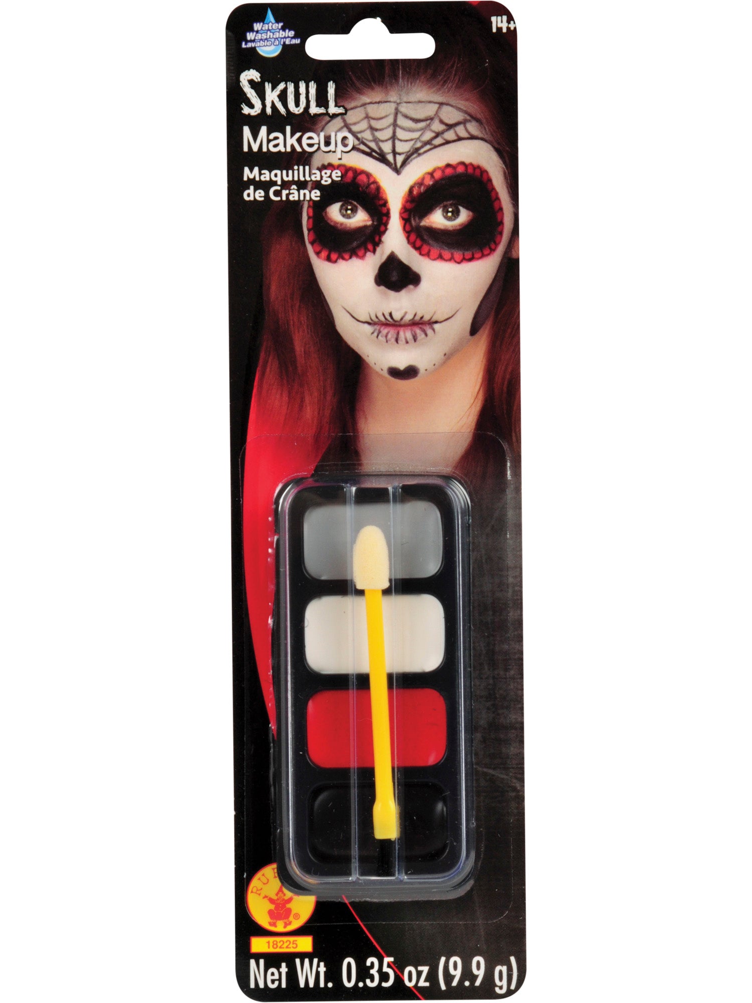 Classic Skull Face Makeup