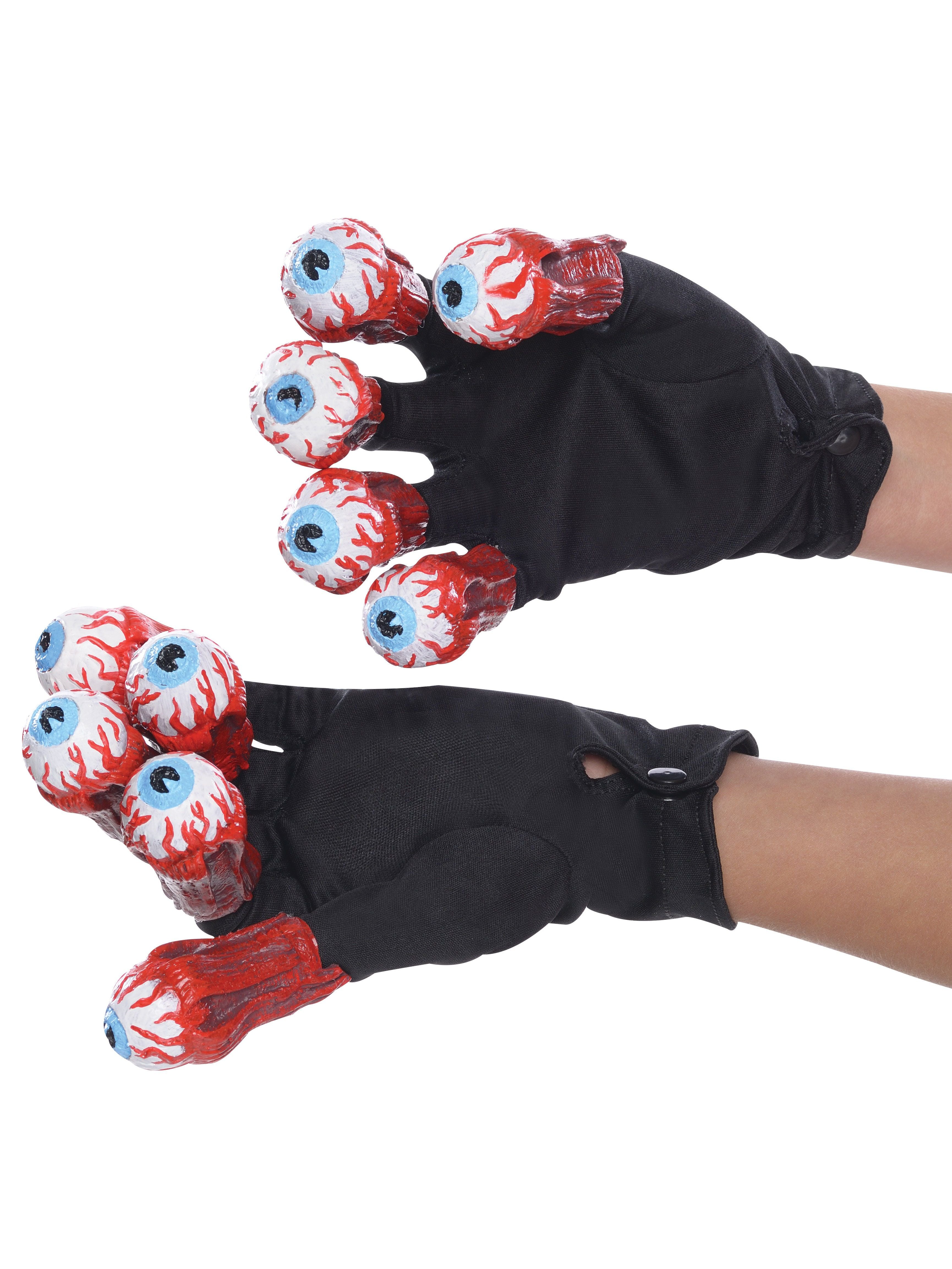 Adult Beetlejuice Eyeball Gloves