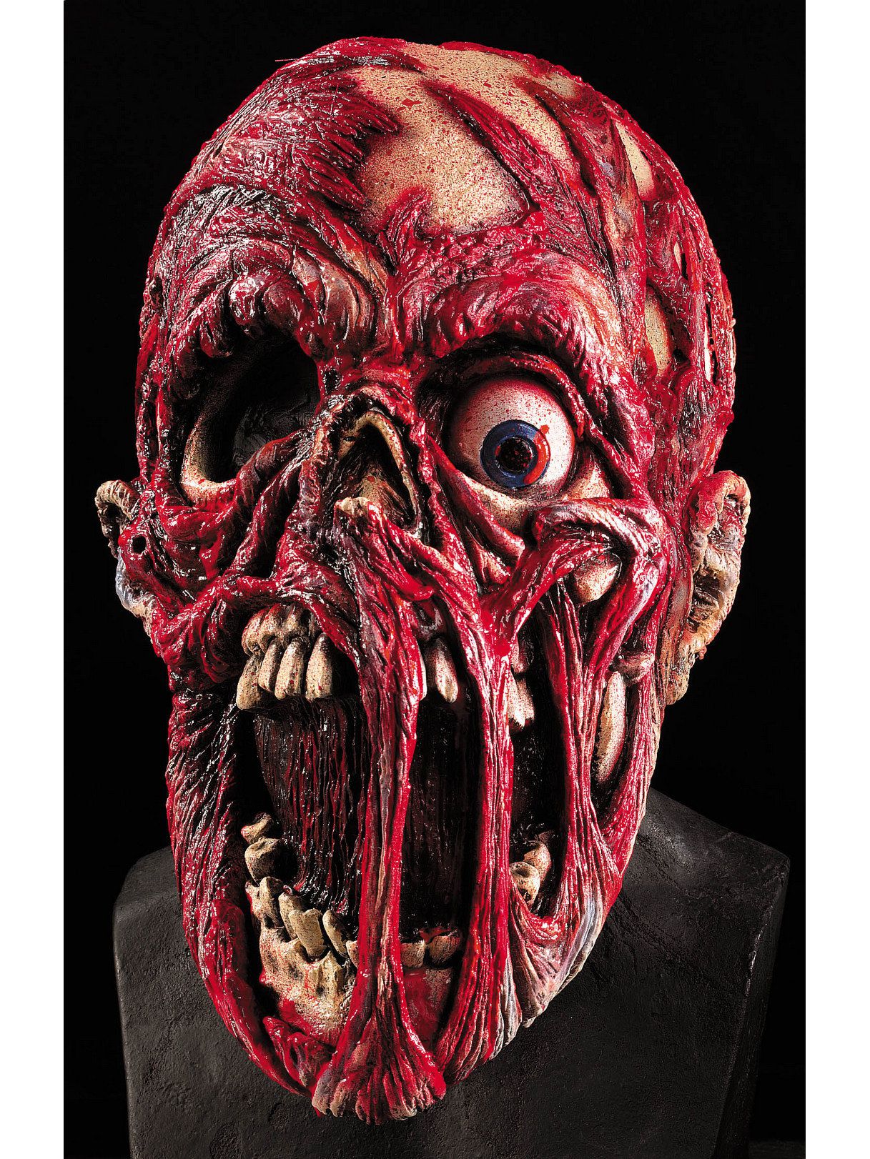 Adult Screamin' Corpse Overhead Latex Face Mask