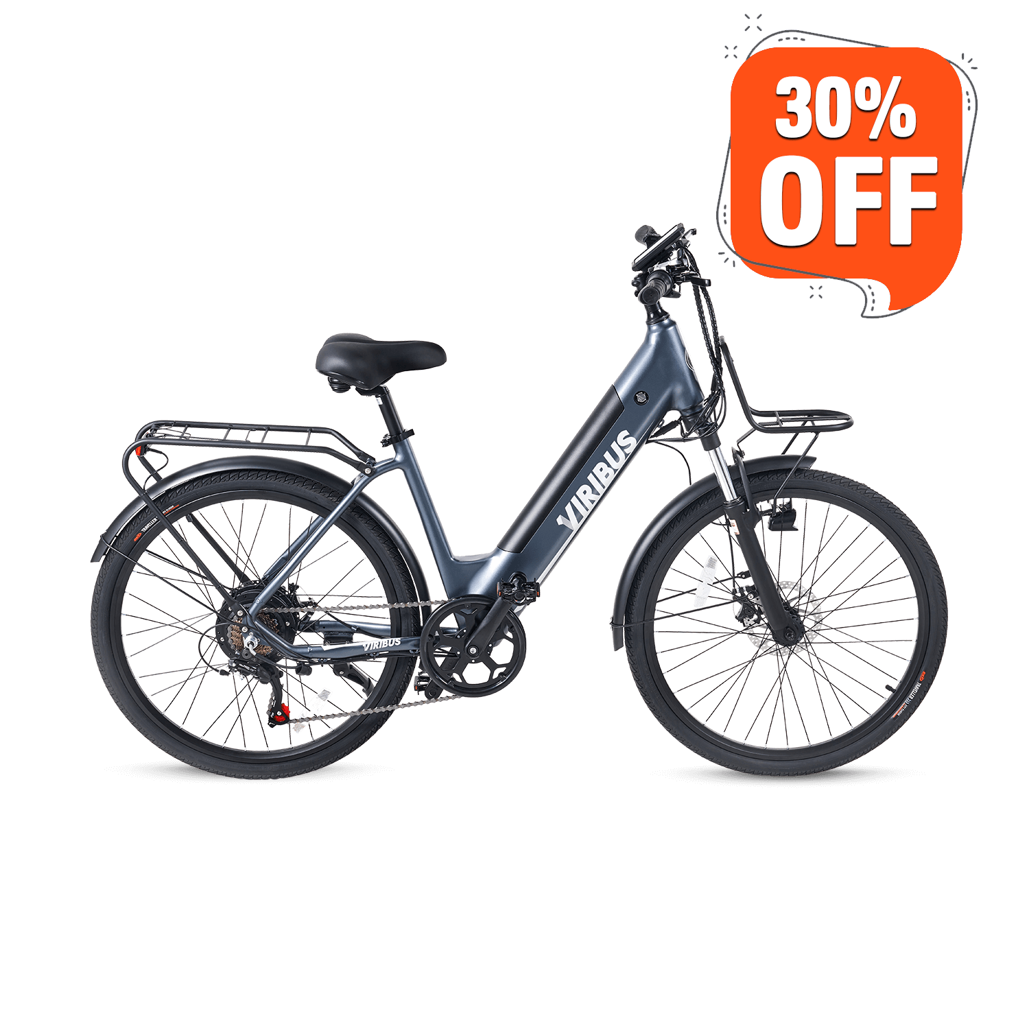 Viribus DuoSense Electric City Bike