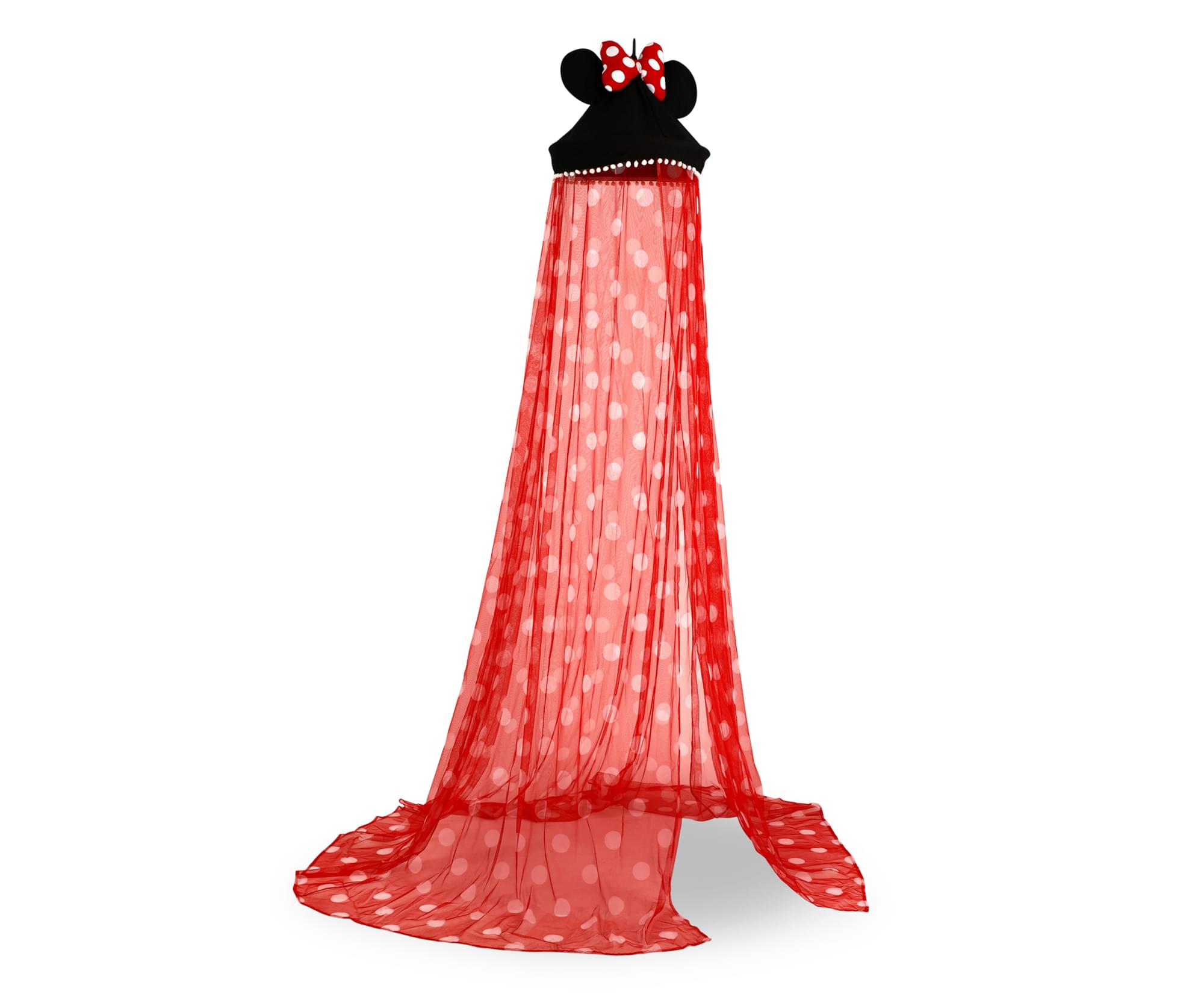 Disney Minnie Mouse Ceiling Bed Canopy | Hanging Curtain Netting