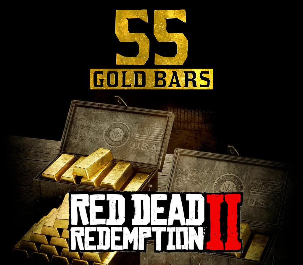 Red Dead Redemption 2 Online - 55 Gold Bars EU XBOX One CD Key