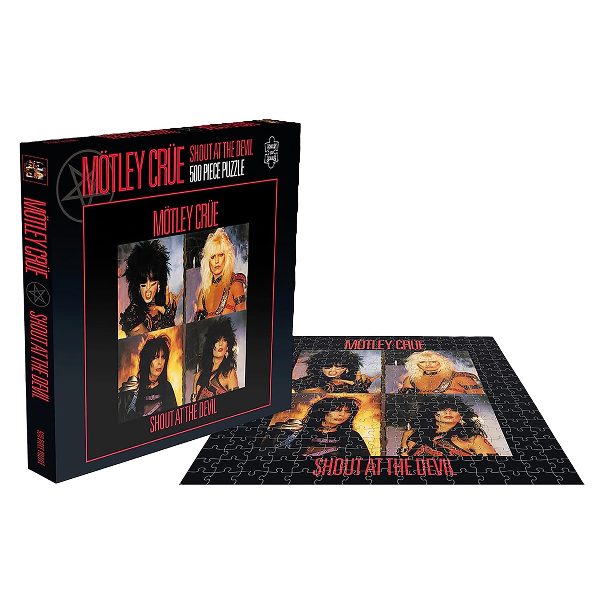 Motley Crue Shout At The Devil 500 Piece Jigsaw Puzzle