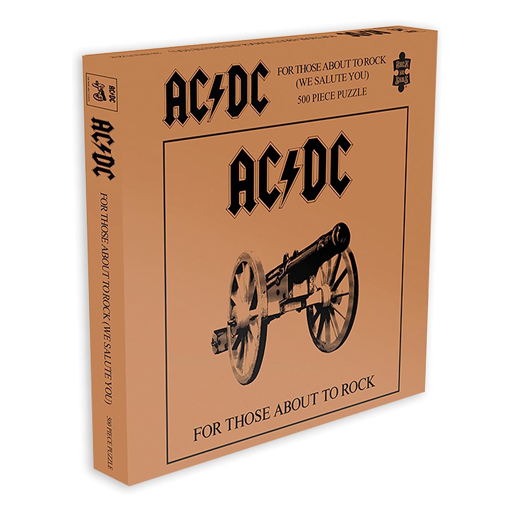AC-DC For Those About To Rock 500 Piece Jigsaw Puzzle