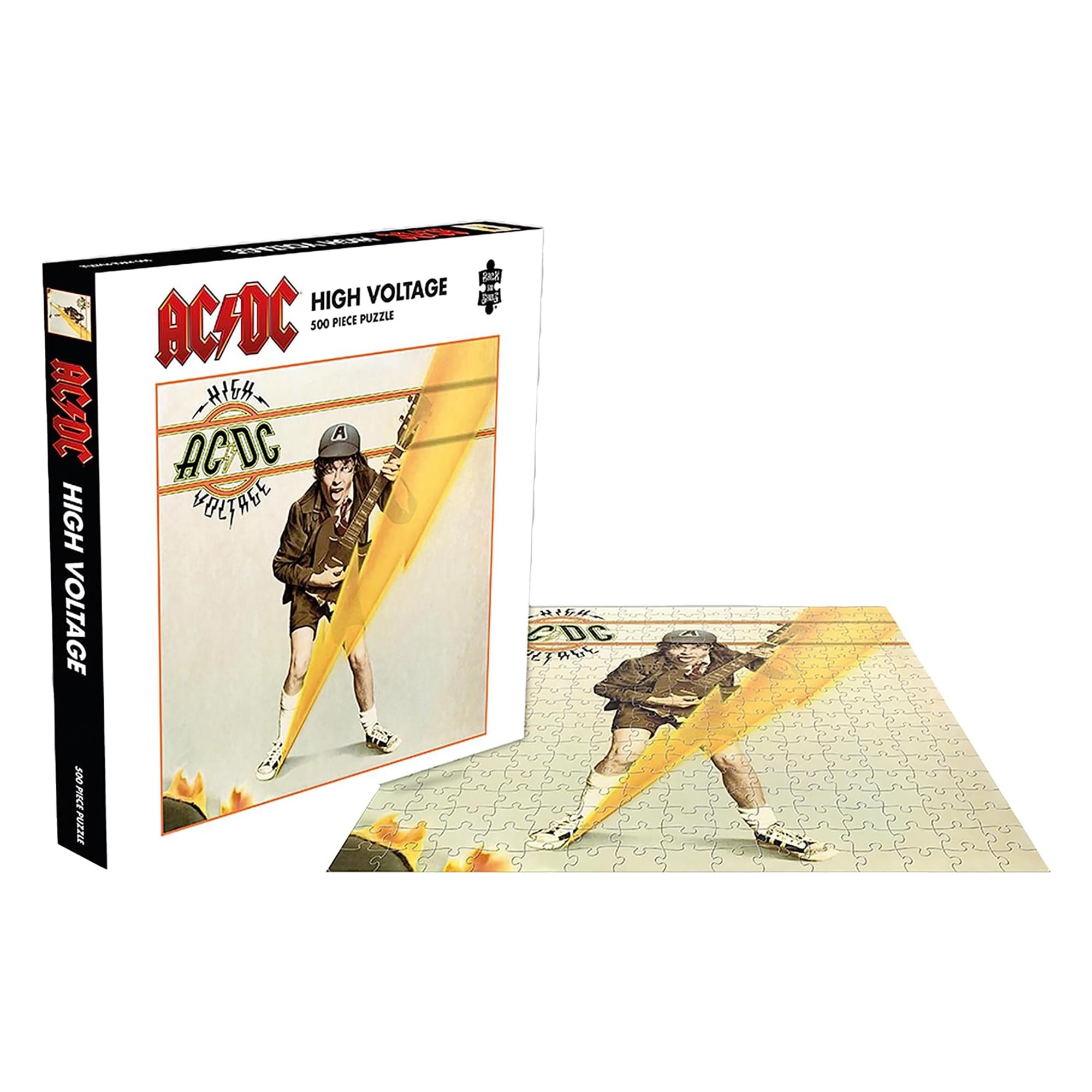 AC-DC High Voltage 500 Piece Jigsaw Puzzle