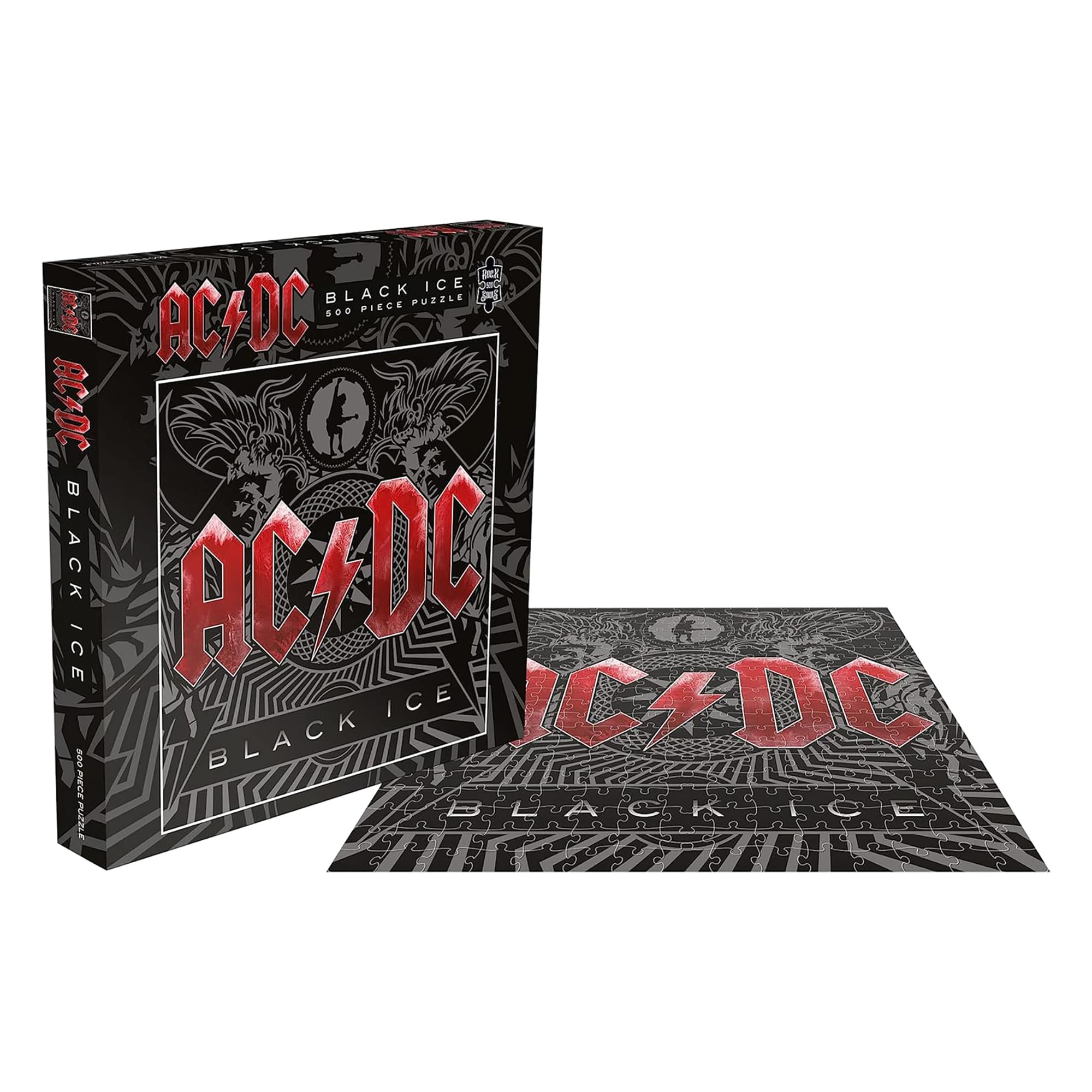 AC-DC Black Ice 500 Piece Jigsaw Puzzle