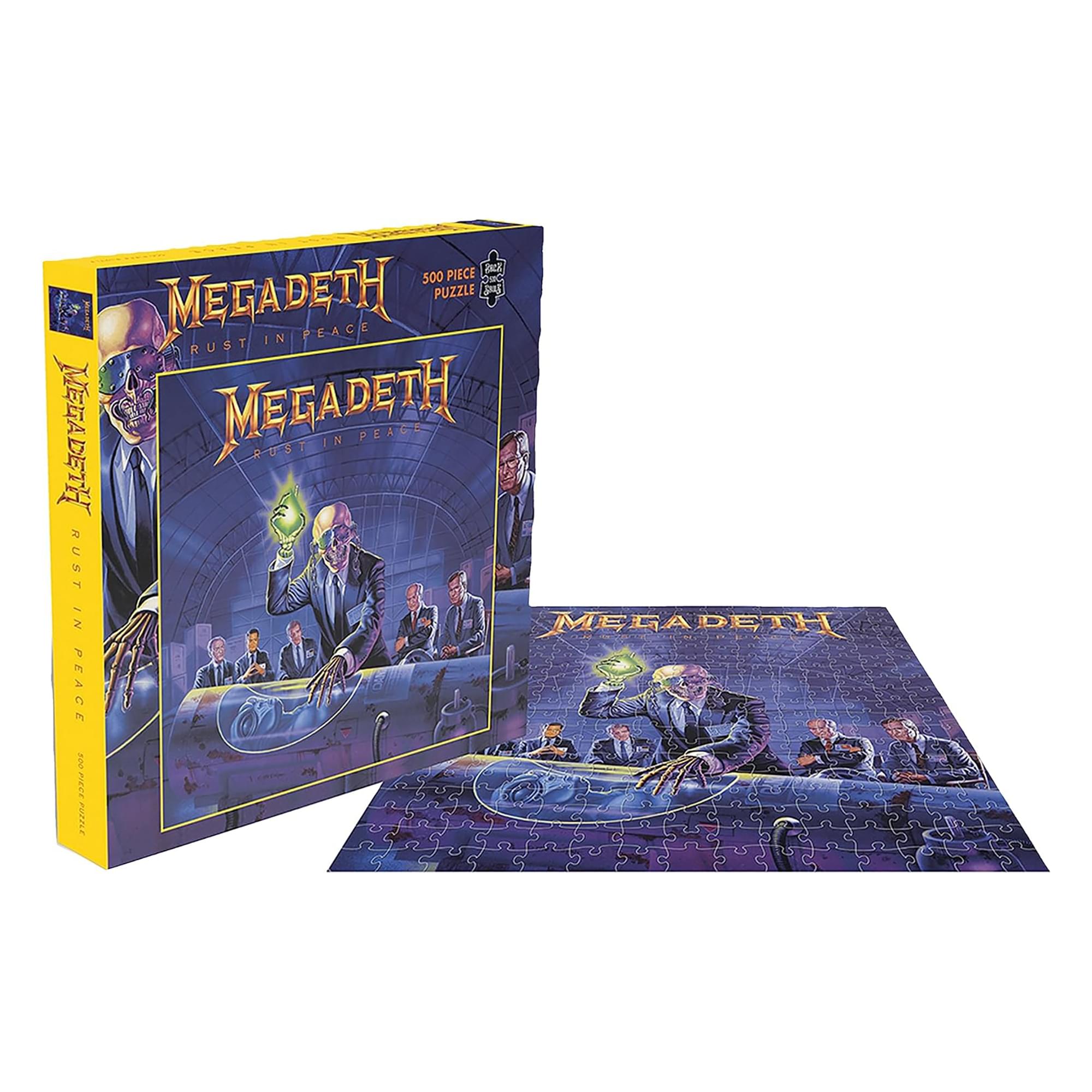 Megadeth Rust In Peace 500 Piece Jigsaw Puzzle
