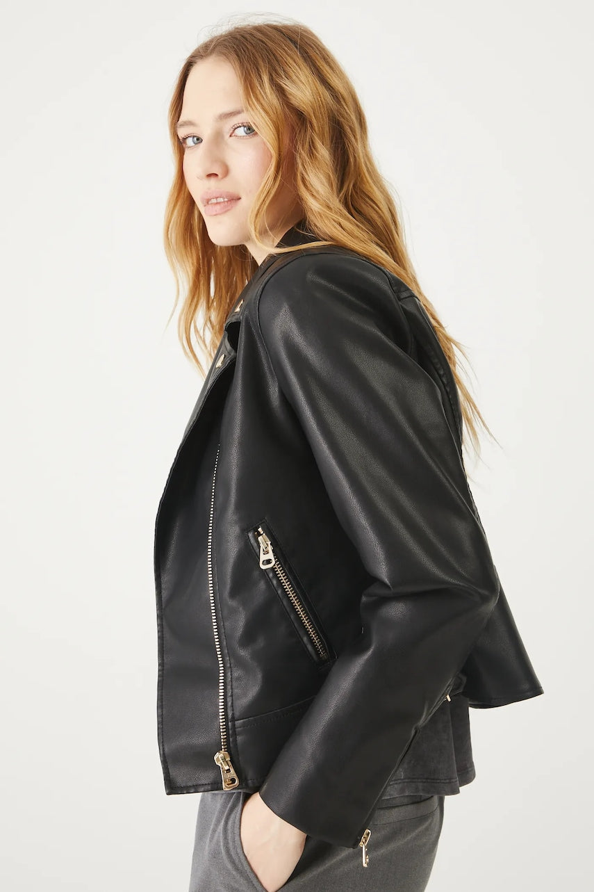 Biker jakna Medicine boja: crna, za prijelazno razdoblje