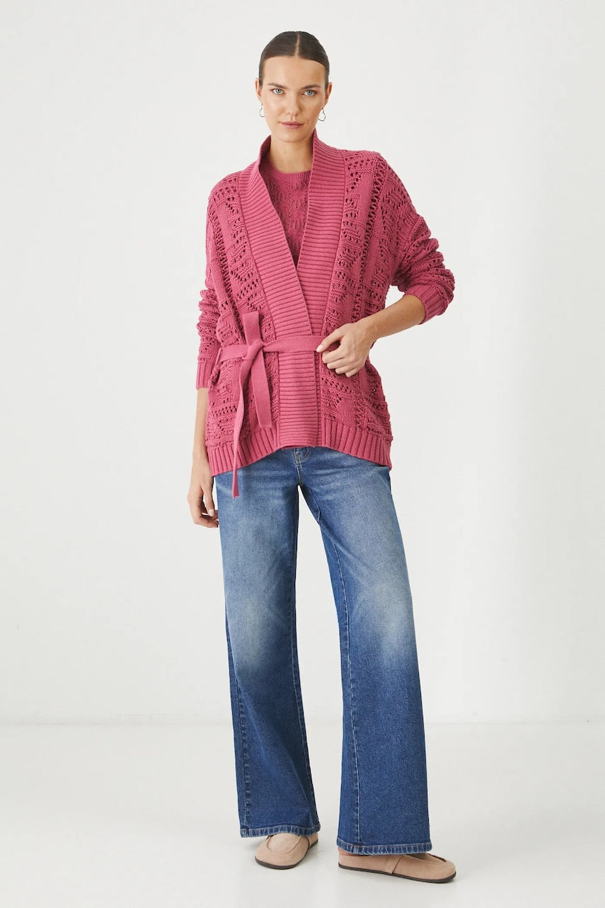Kardigan Medicine boja: ružičasta, tople