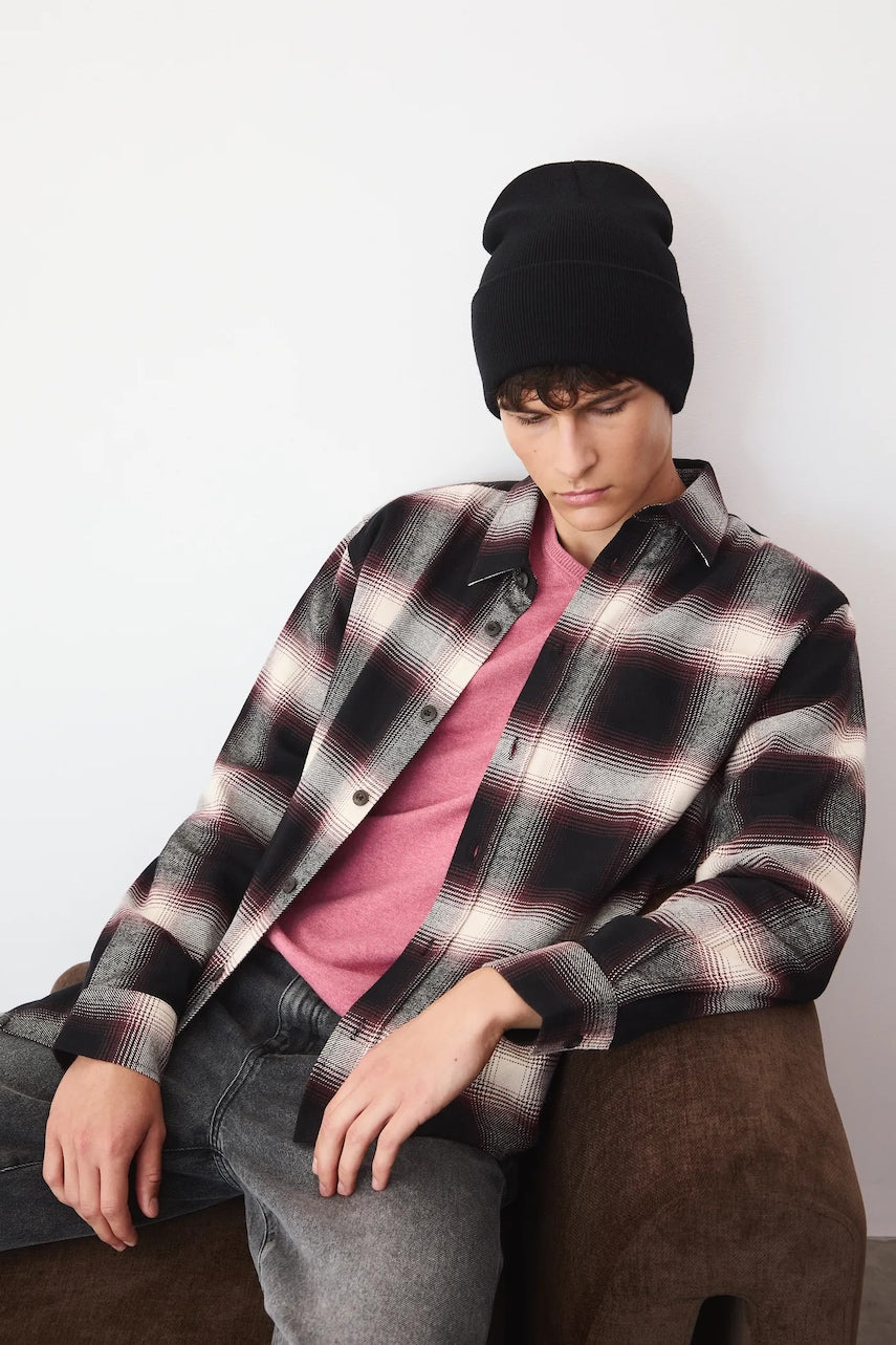 Kapa Medicine boja: crna, od tanke pletenine