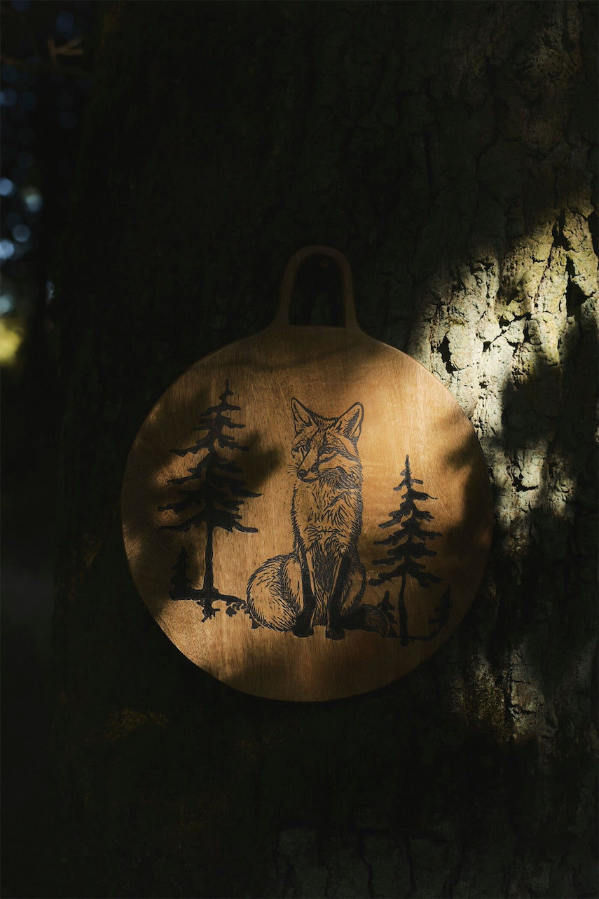 Deska za serviranje Medicine rjava barva