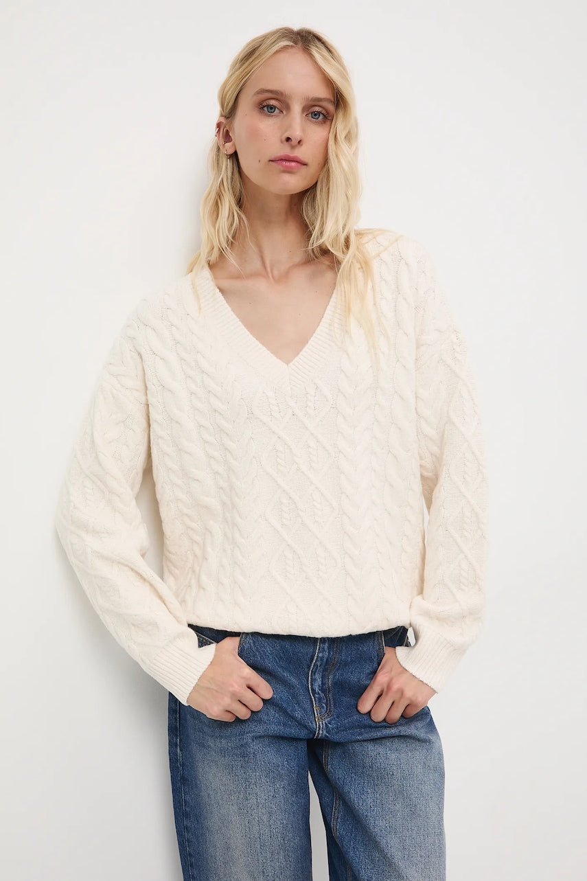 Pulover Medicine boja: bež, tople