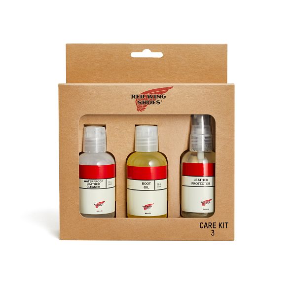 Care Kit #3 for Waterproof Full Grain or Nubuck Leathers 98019 Red Wing Shoes