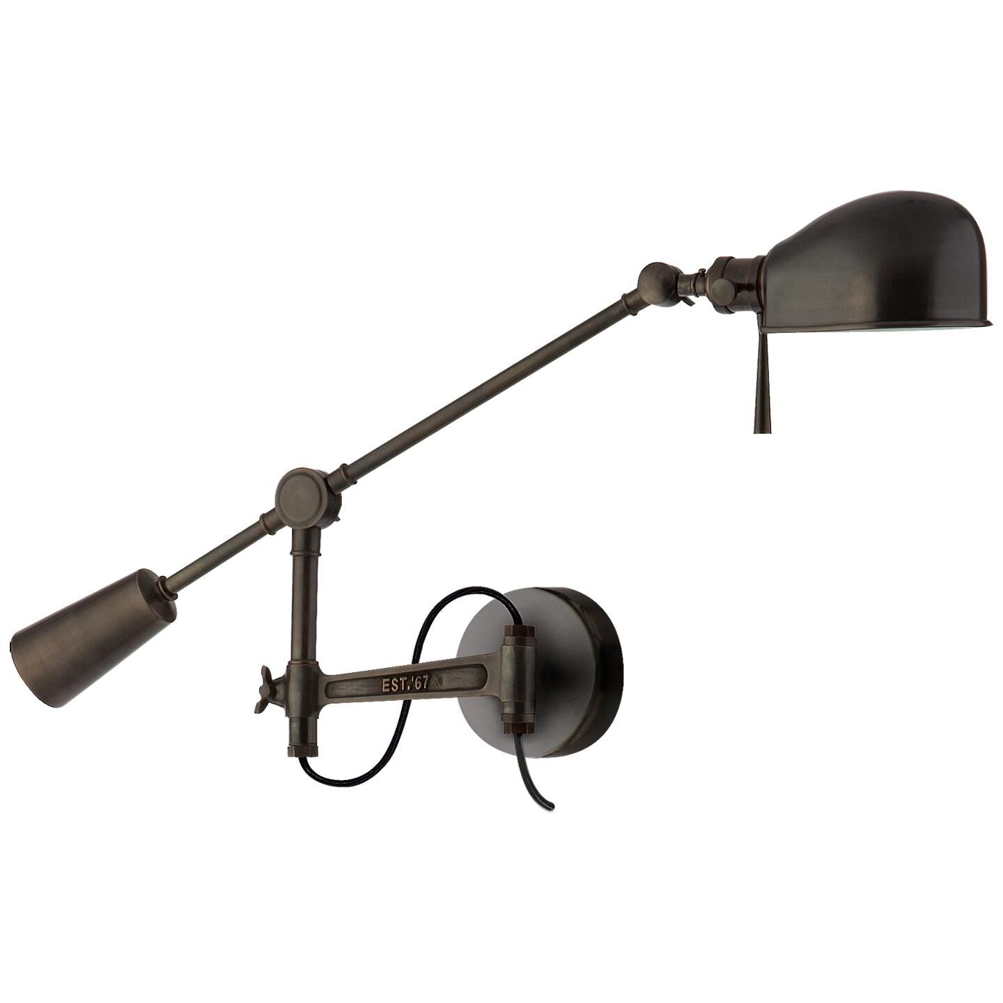 Ralph Lauren Wall Swing Lamp - RL14029BZ - Transitional