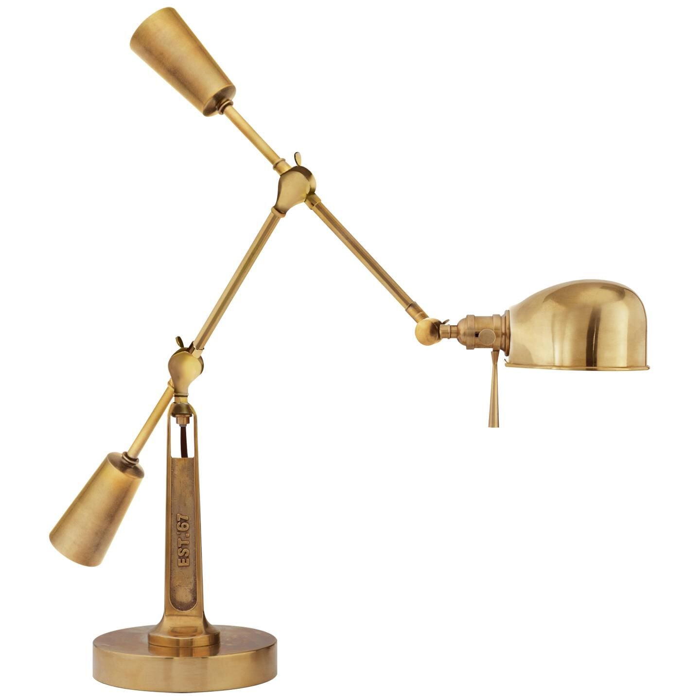 Ralph Lauren Ralph Lauren Rl '67 35 Inch Desk Lamp Rl '67 - RL14030BN - Modern Contemporary