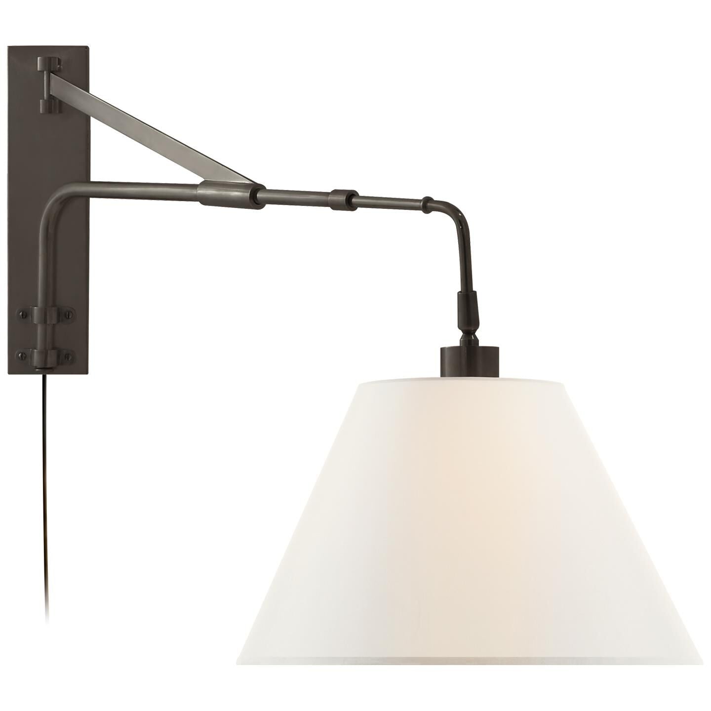 Ralph Lauren Wall Swing Lamp - RL 2500BZ-L - Alabaster