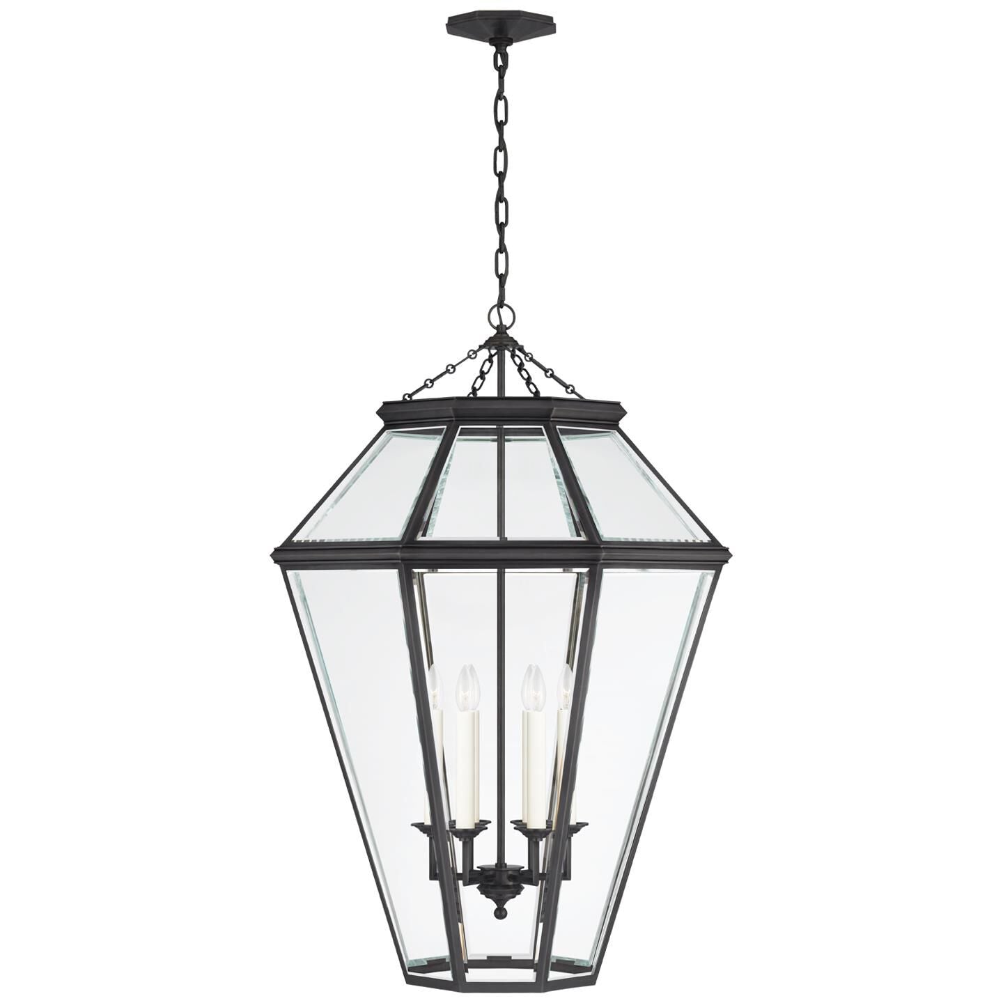 Ralph Lauren Ralph Lauren Edmund 31 Inch Cage Pendant Edmund - RL 5643BZ-CG - Craftsman-Mission