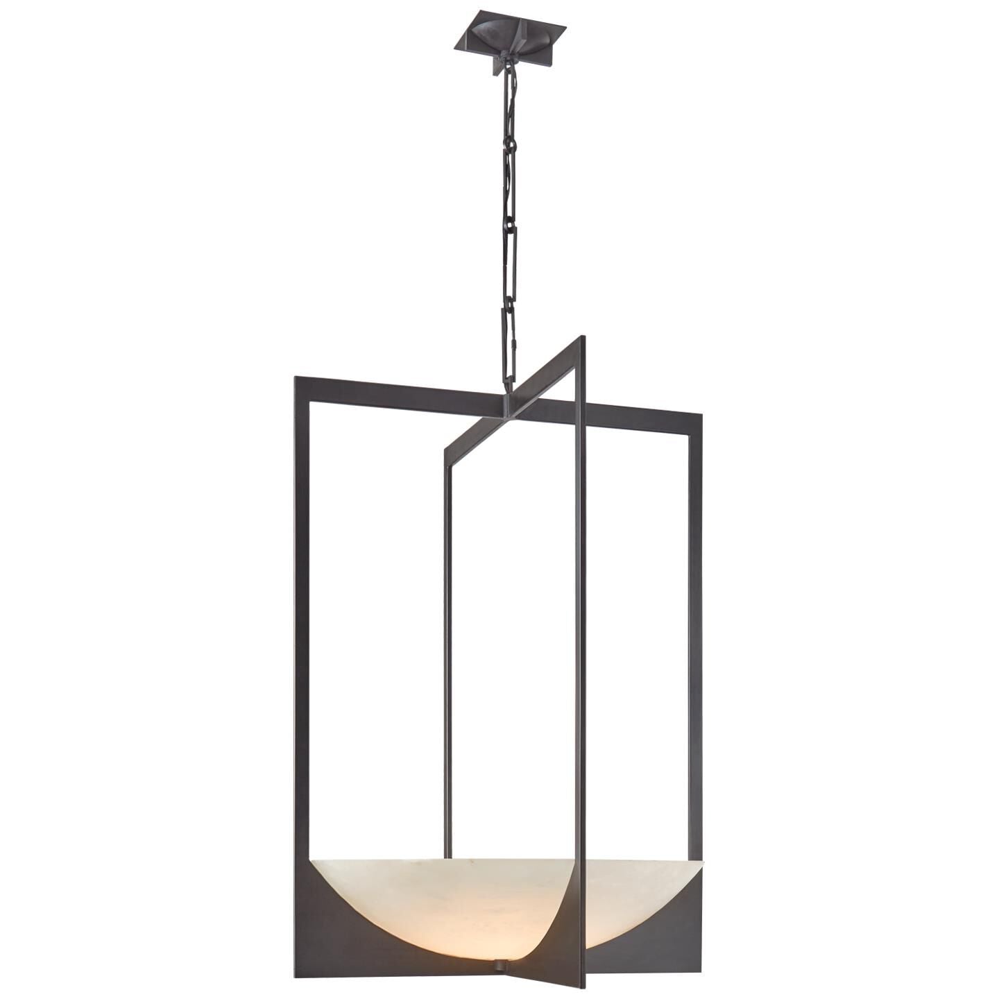 Ralph Lauren Ralph Lauren Michaela 28 Inch LED Cage Pendant Michaela - RL 5773AI-ALB - Modern Contemporary