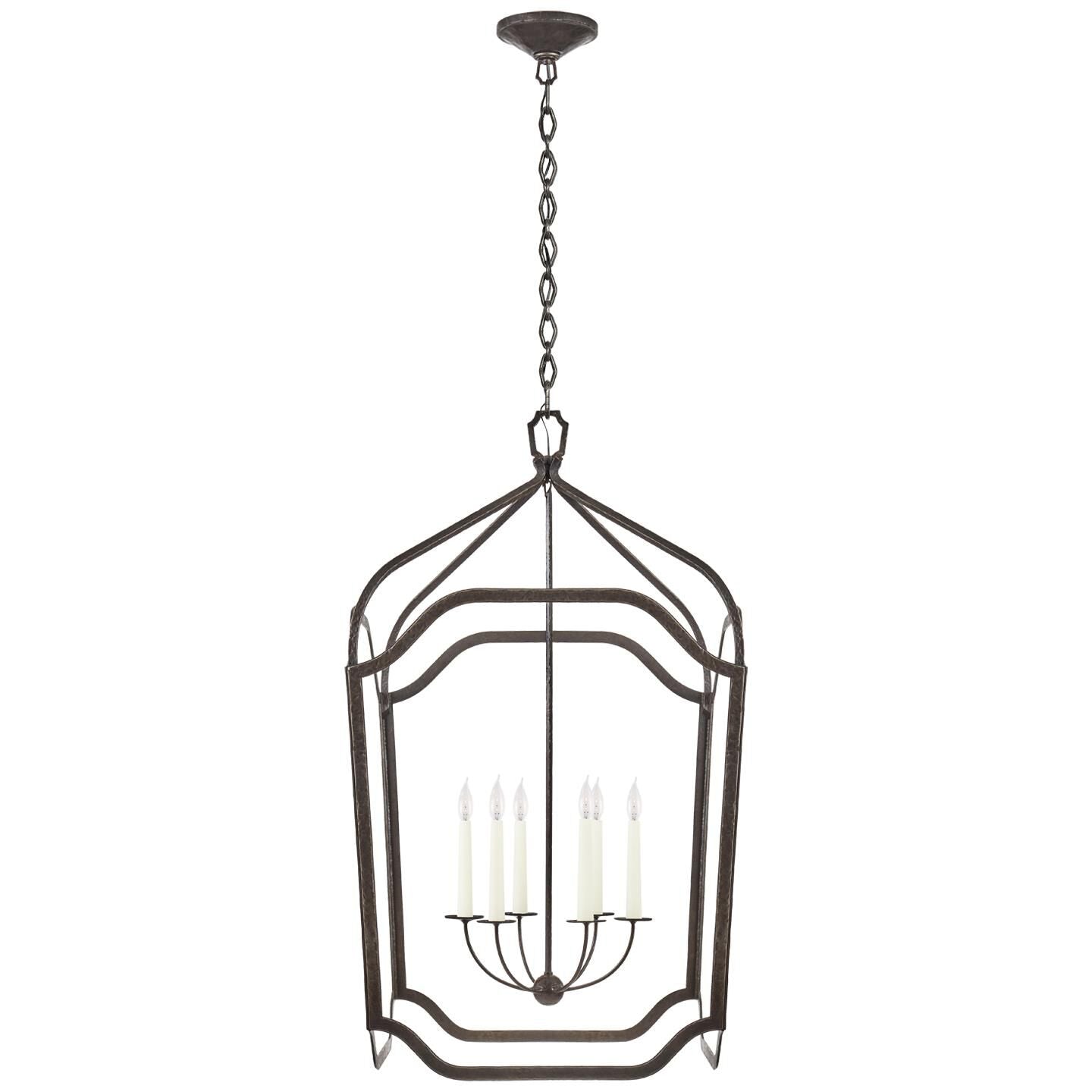 Ralph Lauren Ralph Lauren Ancaster 34 Inch Cage Pendant Ancaster - RL 5783AI - Early American
