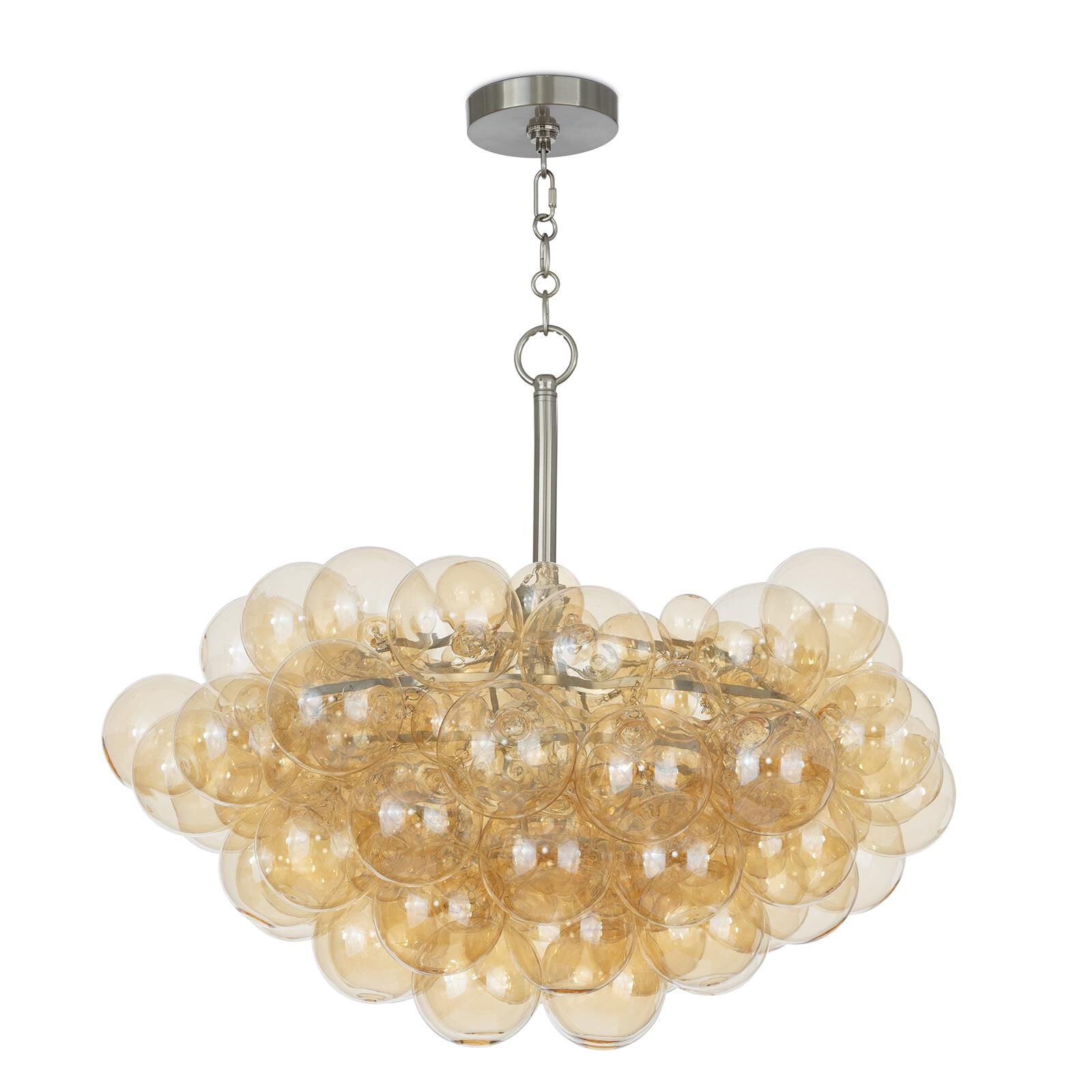 Regina Andrew Bubbles 28 Inch Chandelier Bubbles - 16-1044BNI-AMB - Modern Contemporary