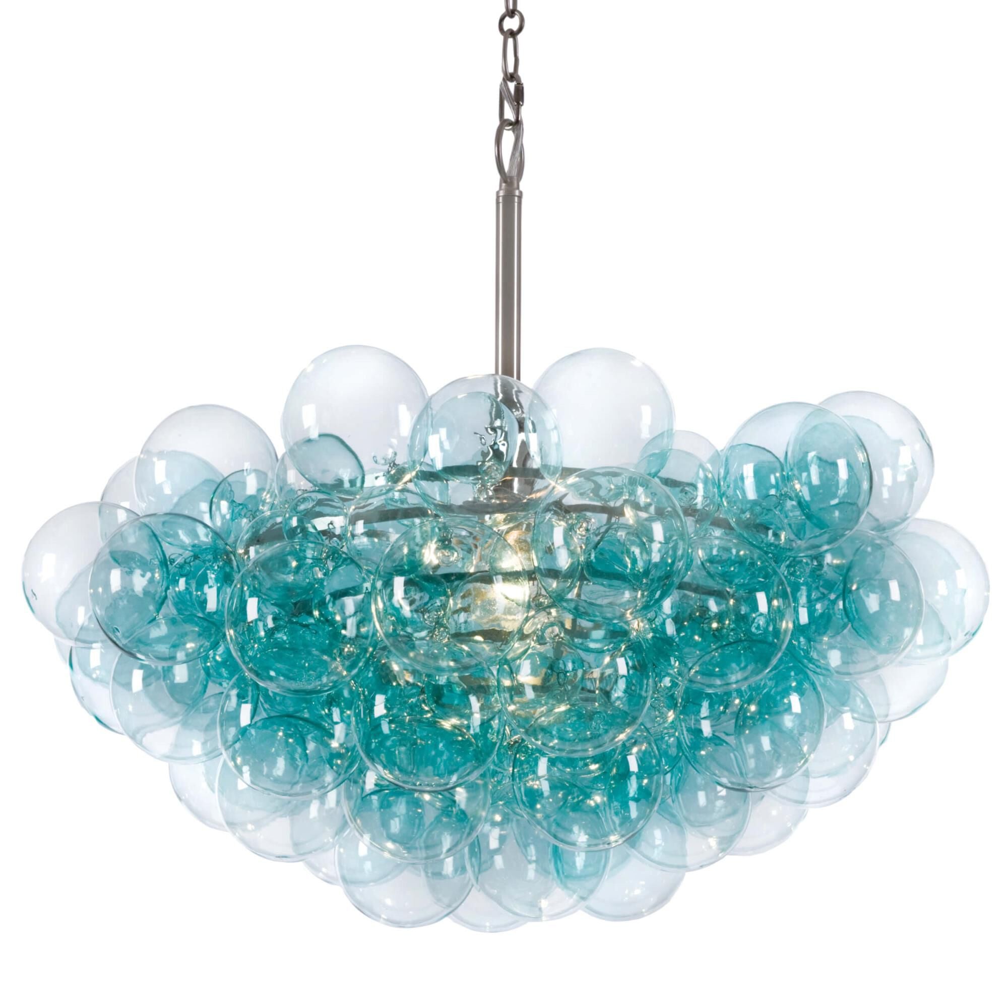 Regina Andrew Bubbles 27 Inch Chandelier Bubbles - 16-1044AQ - Whimsical