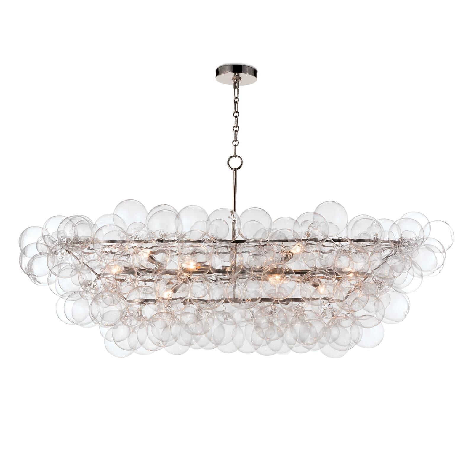 Regina Andrew Bubbles Linear Suspension Light Bubbles - 16-1381CLR - Whimsical