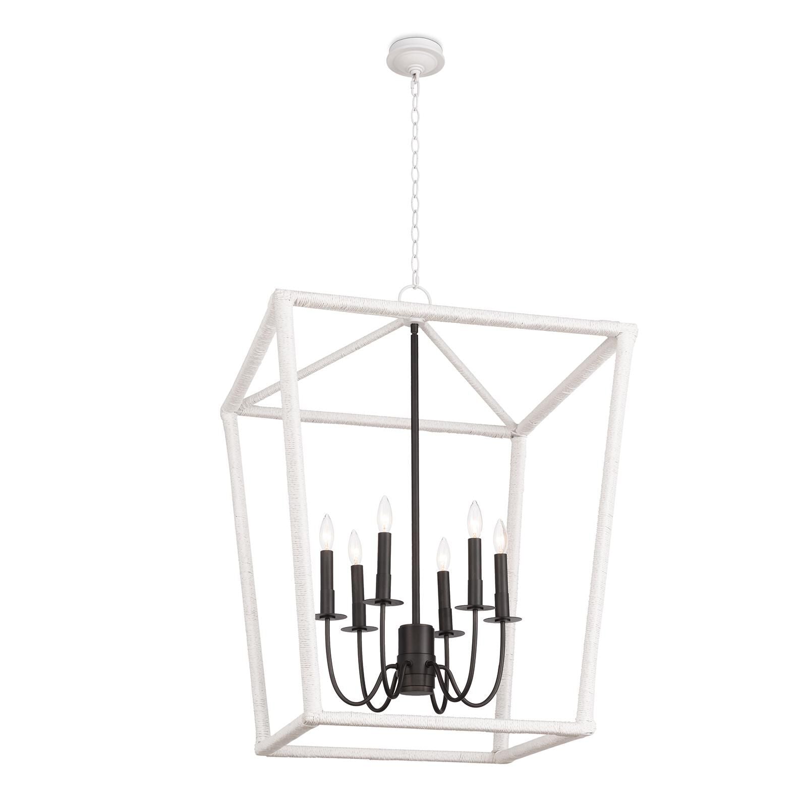 Regina Andrew Luella 27 Inch Cage Pendant Luella - 16-1432 - Modern Contemporary