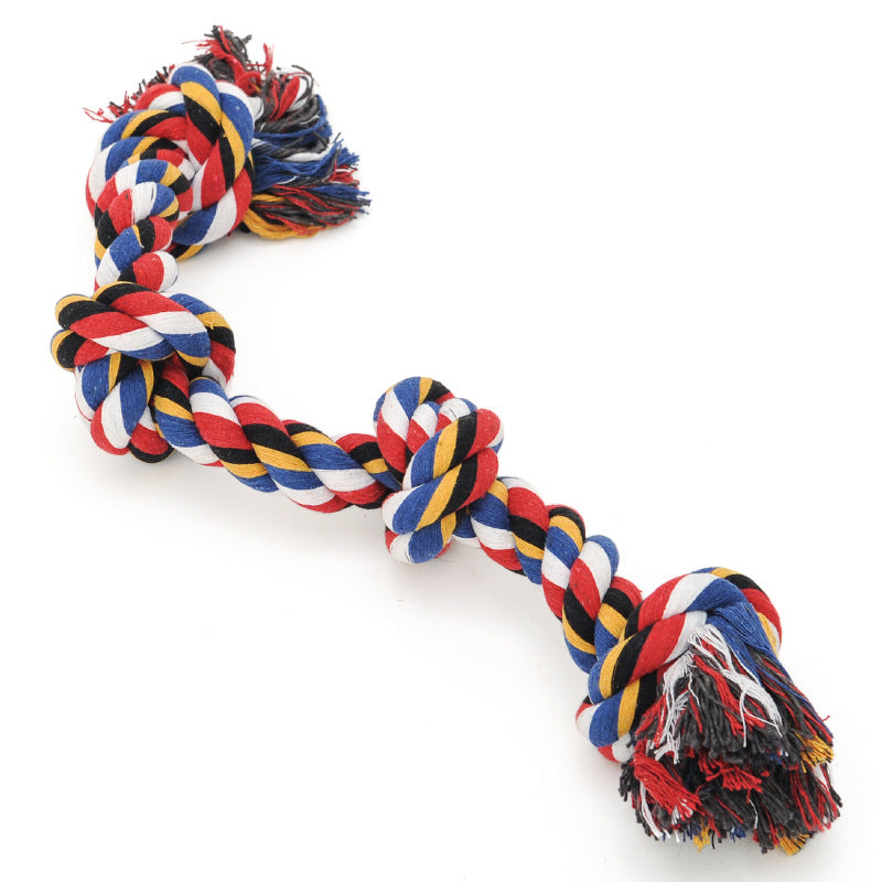Rope Knot Tug Dog Interactive Toy, 23.62 in