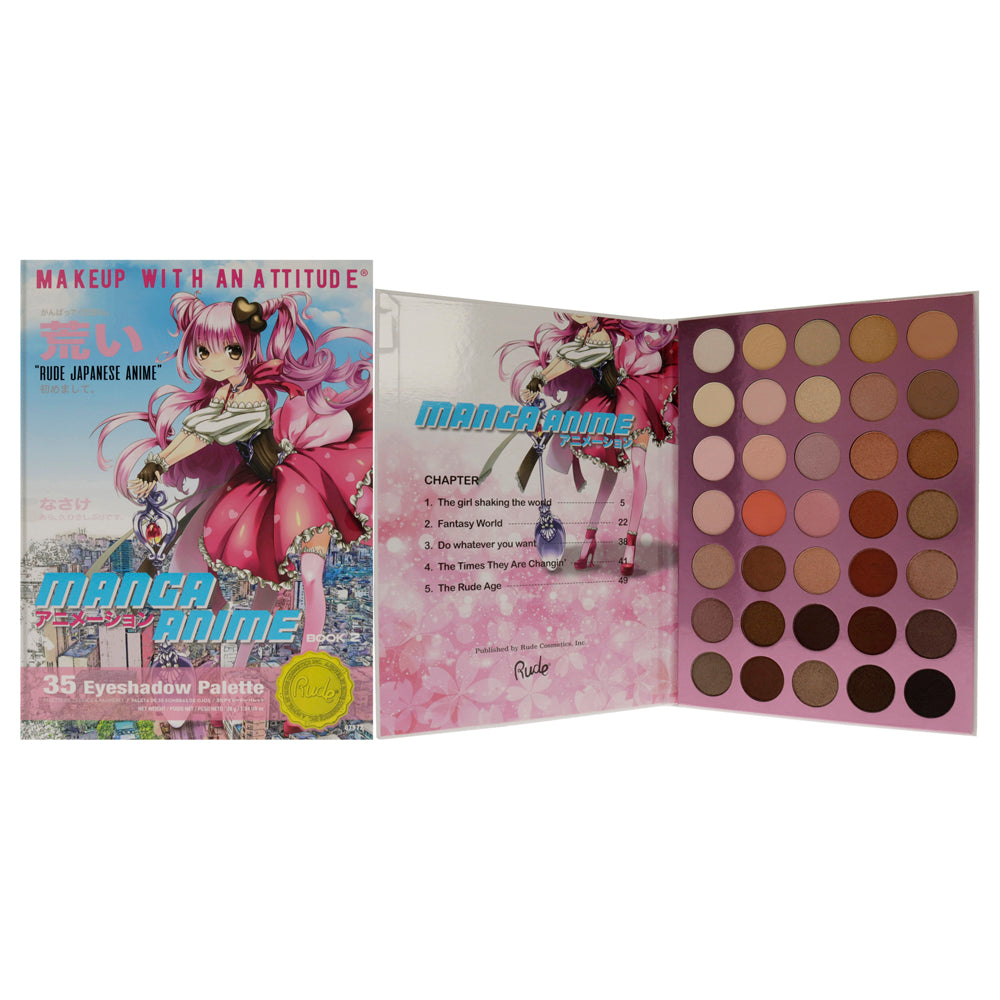 Manga Anime 35 Eyeshadow Palette - Book 2