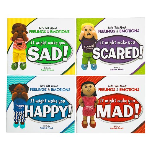 Excellerations® Let’s Talk About Feelings and Emotions Book Set 1 - 4 books
