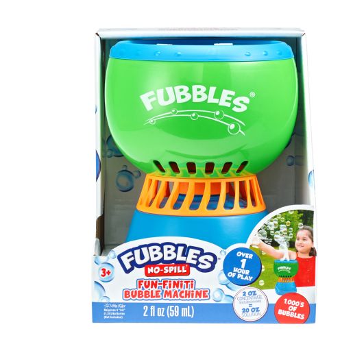 Fubbles® No-Spill® Fun-Finiti Bubble Machine