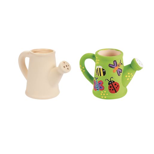 DYO Ceramic Watering Can Planters - Set of 12