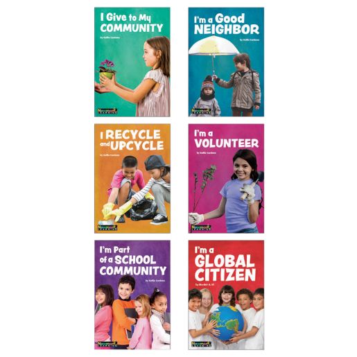 I Am A Responsible Community Member Books - Set of 6