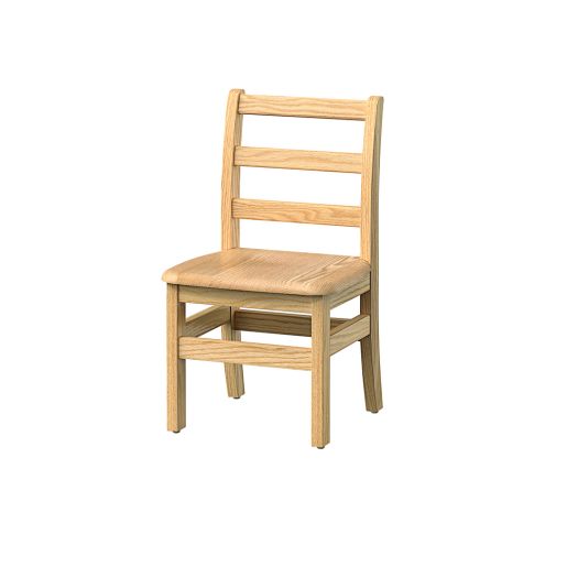 Little Scholars™ 12" Wooden Ladderback Chair - Set of 2