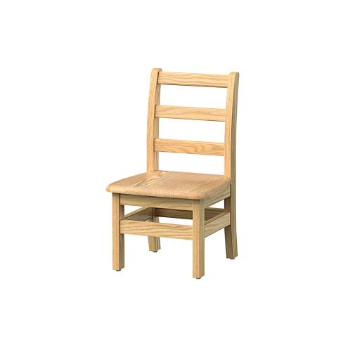 Little Scholars™ 10" Wooden Ladderback Chair - Set of 2