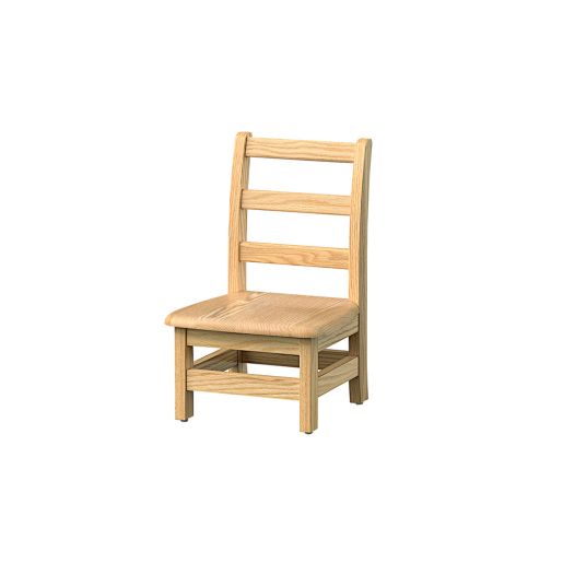 Little Scholars™ 8" Wooden Ladderback Chair - Set of 2